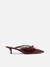 Mule vermelho verniz - Neuzete Shoes