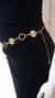 cinto corrente dourado - comprar online