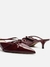 Mule vermelho verniz - comprar online