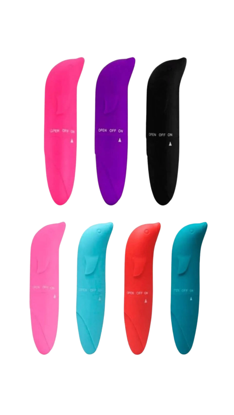 Vibrador Aveludado Golfinho Estimulador de Ponto G