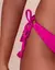 B313 - Calcinha Fio Duplo com Amarrações nas Laterais - Pink na internet