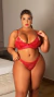 Conjunto sem Bojo com Detalhes em Elástico PLUS SIZE