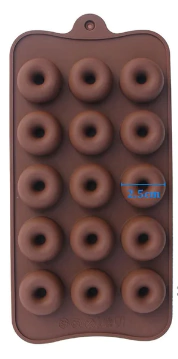 Molde de Silicone Argolas - comprar online