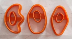 Cortador Orgânico 6cm - 3 unidades