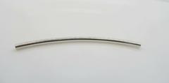 Entremeio Tubo Redondo Curvo 3x67mm Níquel Free - 20 unidades