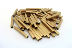 Entremeio - Tubo quadrado 3x25mm - 52 gramas - artesanatosmil