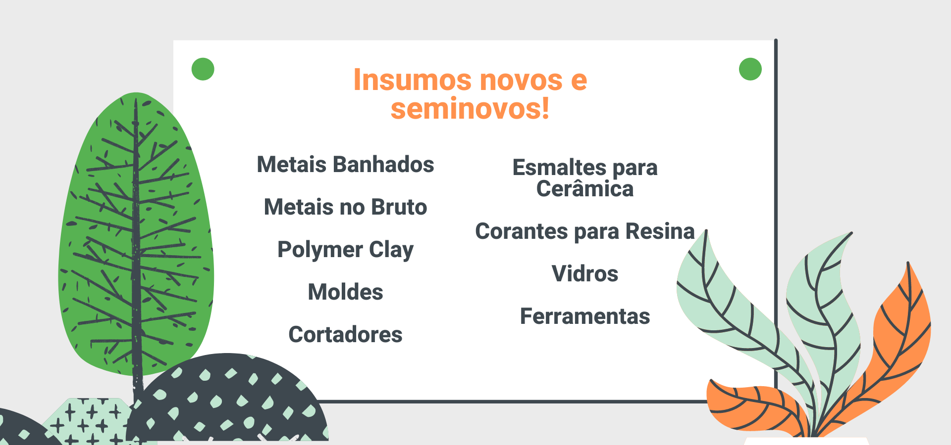 Imagem do banner rotativo artesanatosmil