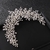 Tocado para cabello, diadema de Boda con diamantes de imitación de cristal para mujer, Tiaras, accesorios para el cabello, joyería, banda - comprar en línea