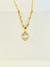 Corrente Coração Zircôrnia - Banhada Ouro 18K