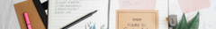 Banner da categoria Cadernos, diários e blocos