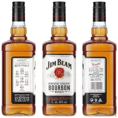 Bourbon Jim Beam x 1Lt