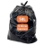 Saco de Lixo 50 Litros - Linha Super Reforçado - Cor Preto 20 unidades - 12 Micras