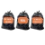 Saco de Lixo 50 Litros - Linha Super Reforçado - Cor Preto 20 unidades - 12 Micras - loja online