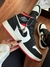 Jordan 1 Negra/Roja