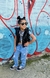 Chaleco puffer engomado - comprar online