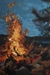 Pintura Fogo na madrugada - comprar online
