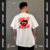 Camiseta Oversized Say It Again Offwhite na internet