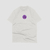 Camiseta Oversized Purple Noise Offwhite - comprar online