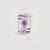 Camiseta Oversized Twisted Reality Offwhite
