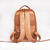 MOCHILA DE COURO CARAMELO BETA - Rogerio Lima