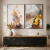Abstrato com Fragmentos de Ouro II - comprar online