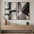 Abstrato Preto e Bege I - comprar online