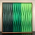 Kit 2 Quadros Artesanais Trama Degradê Verde I Sem Vidro 90x90cm - comprar online