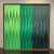 Kit 2 Quadros Artesanais Trama Degradê Verde II Sem Vidro 90x90cm - comprar online