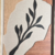 Folhagem em Madeira: Folhas Minimalistas, Monstera e Ramo Orgânico III Com Vidro 60x80cm na internet