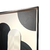 Preto e Branco Minimalista Design Contemporâneo Sem Vidro 100x100cm - Catalogo Arte Própria