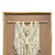 Macramê Estilo Boho Cordas Sem Vidro 63x73cm na internet