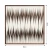 Quadro Artesanal Trama Off White Sem Vidro 90x90cm - Catalogo Arte Própria