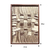 Lã Branca Marrom 60x80cm - loja online