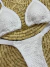 Biquíni Fita Arrastão Branco - comprar online