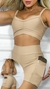 Conjunto top e bermuda com bolso