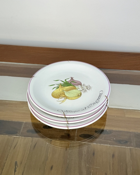 prato decorativo Soupe à l`oignon