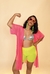 Kimono Tule - Rosa Neon - comprar online