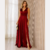 Vestido longo de festa no tecido cetim na internet