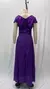 Vestido de festa brilhante chiffon costura vestido longo de noite - Bia Modas | Vestidos Casuais e de Festa com Estilo e Elegância