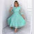 Vestido De Tule Manga 3/4 Com Detalhe Frontal - comprar online