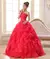 Vestidos quinceanera 2024 flores doces de um ombro cristal luxo vestido de baile na internet