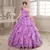 Vestidos quinceanera 2024 flores doces de um ombro cristal luxo vestido de baile