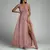 Noite sexy lantejoulas vestidos de festa para as mulheres 2025 moda com decote e - loja online