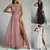 Noite sexy lantejoulas vestidos de festa para as mulheres 2025 moda com decote e na internet