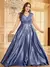 Plus size luxo ouro cetim com decote em v vestido de noite feminino lantejoulas na internet