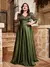 Vestido de festa plus size com decote em v renda bordado mosaico pano de cetim dobrada à na internet