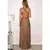 Imagem do Vestido de festa feminino multiway envoltório conversível maxi clube vermelho bandage