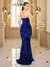 Sexy split sem mangas estiramento brilho pavimento comprimento vestido de festa - Bia Modas | Vestidos Casuais e de Festa com Estilo e Elegância