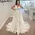 Bia Modas deslumbrante vestidos de casamento sem mangas para mulheres noiva rendas