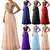 Vestido de festa brilhante chiffon costura vestido longo de noite - Bia Modas | Vestidos Casuais e de Festa com Estilo e Elegância